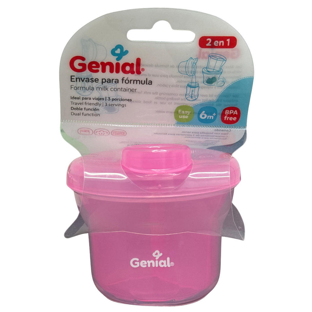 ACC Portaleche 2 en 1 Genial GNB48854 Rosado