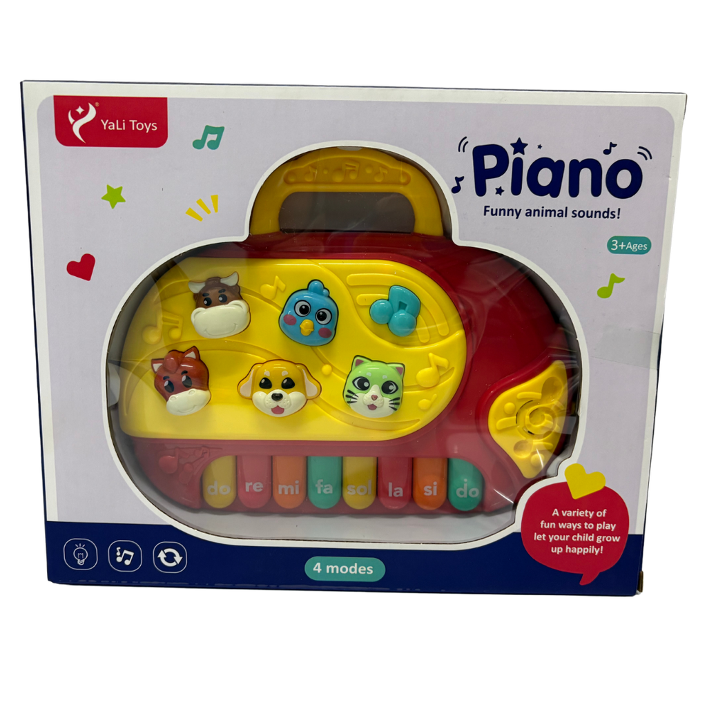 ACC Piano Musical GOH088 Rojo/Amarillo