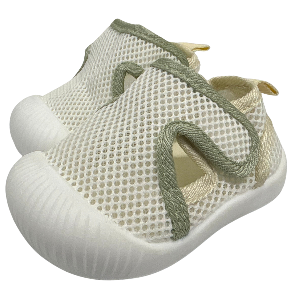 ACC Media Zapato GOH163 11.5cm Beige/Verde