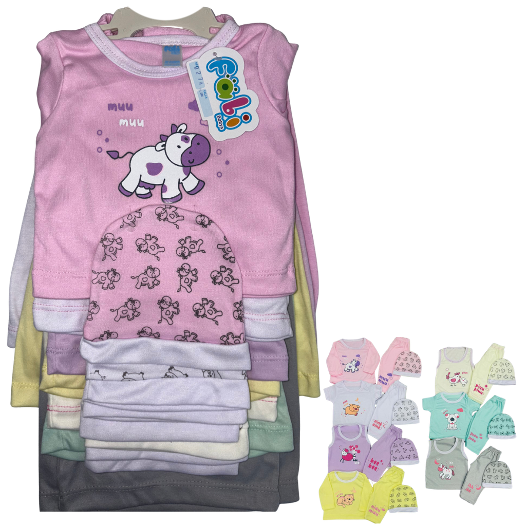 R0274 Semanario x21 Piezas Vaca Niña