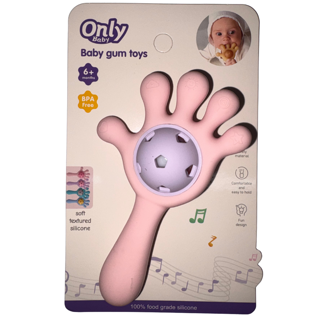 ACC Sonajero con Mordedor 6m+ 2468 Rosado