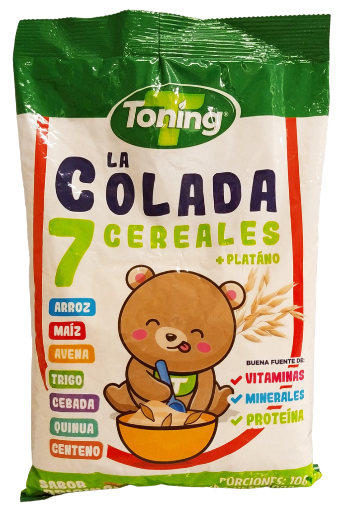 Colada Toning 7 Cereales Natural 1000g
