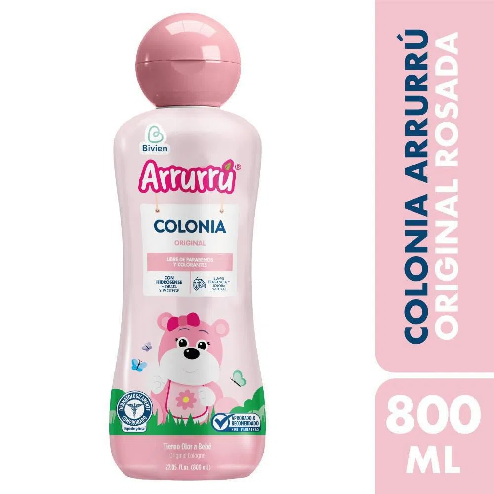 Colonia Arruru Rosada 800ml