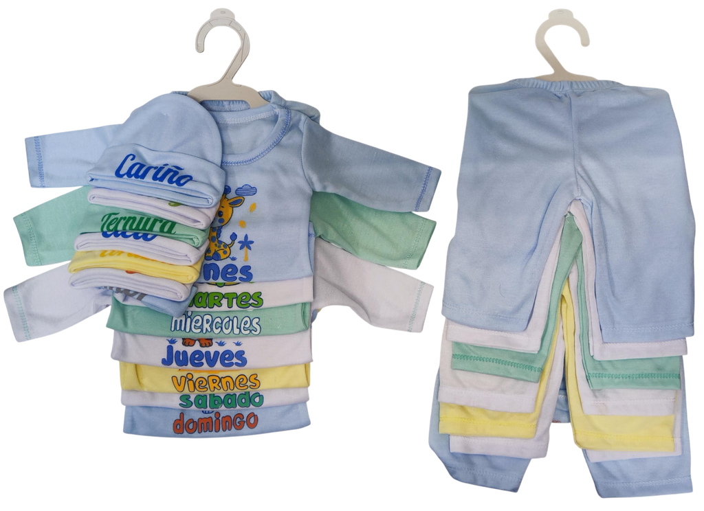 R-ecu Semanario x21 Piezas Niño