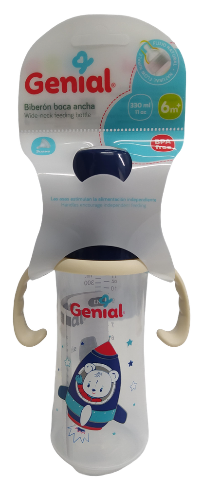 ACC Tetero 11onz GNFB33-330P Cohete Azul