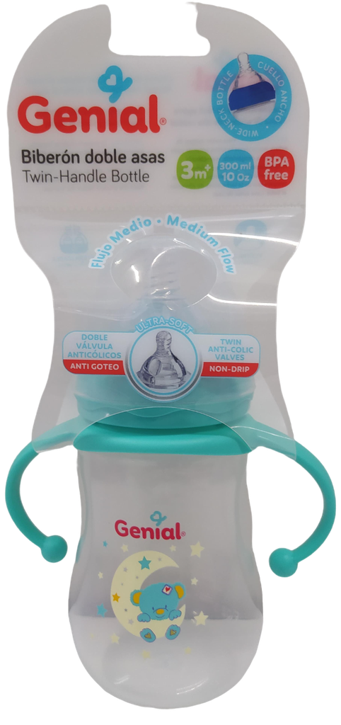 ACC Tetero 10onz GNBX8208C162 Aguamarina Oso