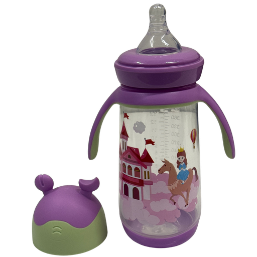 [3840] ACC Tetero 14onz Con Asas 2484 0m+ Castillo Rosado