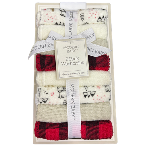 [4054] ACC Babitas BA050 x8 Unidades 9x9cm Montañas Rojo/Blanco