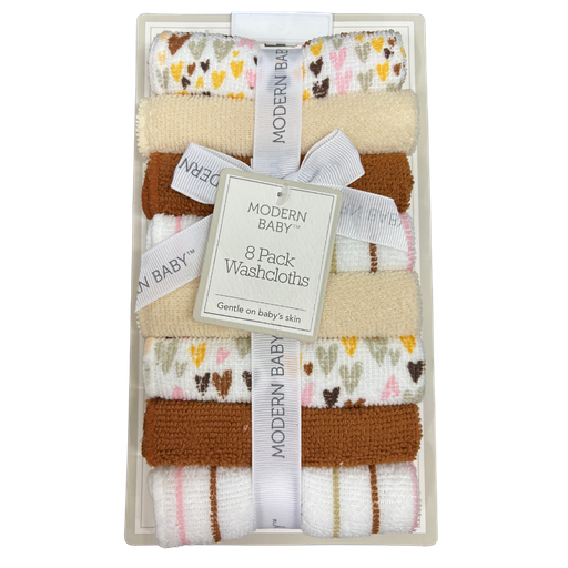 [4055] ACC Babitas BA050 x8 Unidades 9x9cm Corazon Beige/Marron