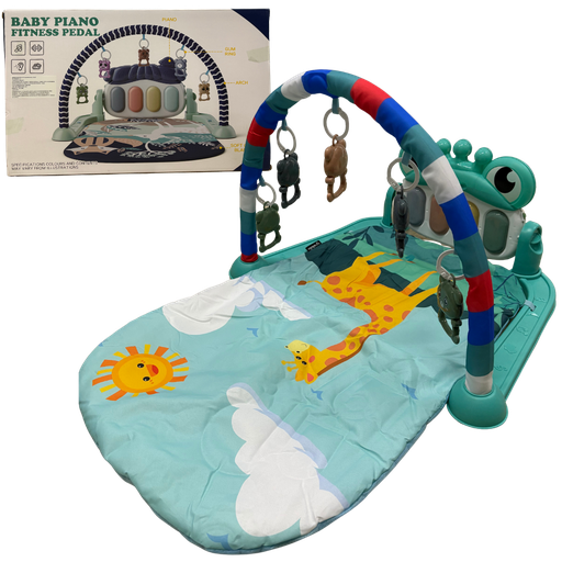 [4365] ACC Gimnasio Piano MT7099B Jirafa Aguamarina