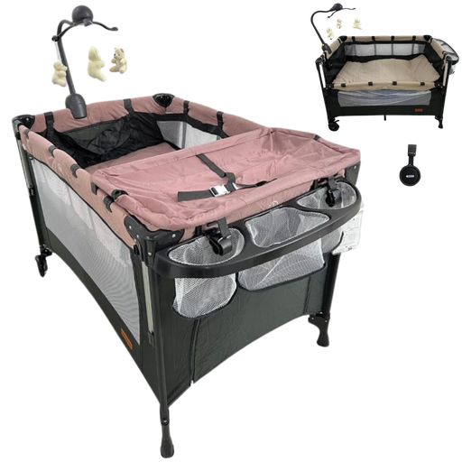 [4392] ACC Corral Colecho Bluetooth ASTURIAS9 Rosado 111*75*75cm