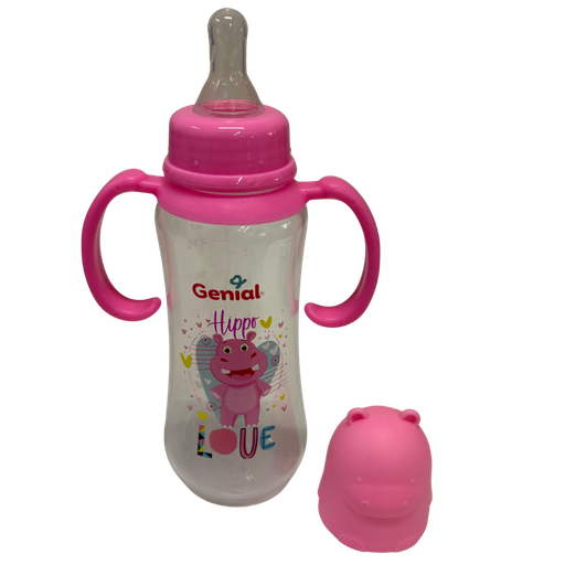 [4431] ACC Tetero 8onz GNFB8001H Hipopotamo Rosado