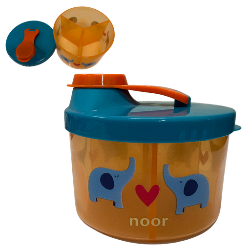 [4458] ACC Portaleche NRM1430 Elefante Naranja/Aguamarina