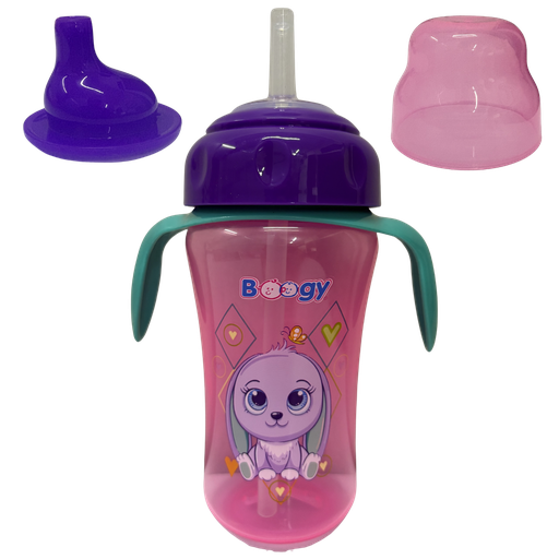 [4917] ACC Vaso Pitillo 21394 11onz Gato Rosado