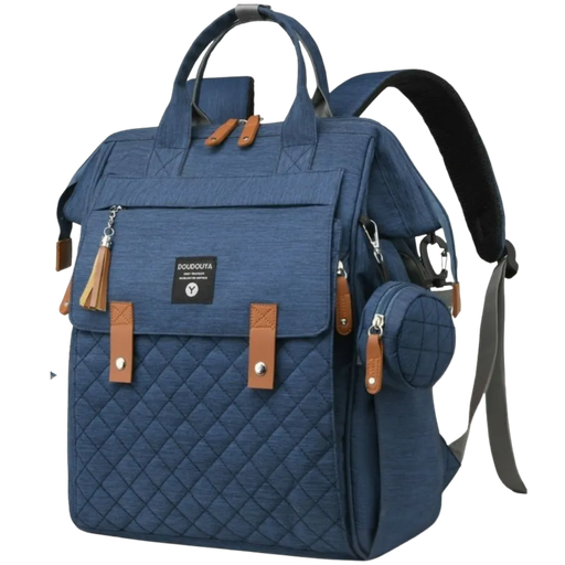 [5005] ACC Pañalera con Cambiador / USB 66162 Azul Oscuro