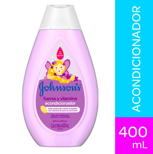 [195] Acondicionador Johnsons Fuerza y Vitamina 400ml