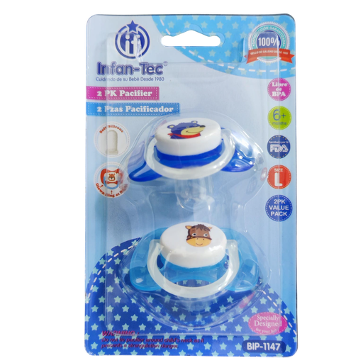 [774] ACC MAMILA 6+ x2 Unidades BIP1147 Talla L Azules