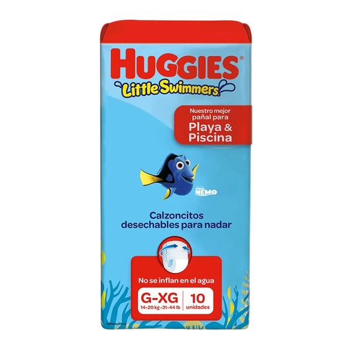 [2531] Huggies Piscina Etapa 5-6 Talla G-XG *10
