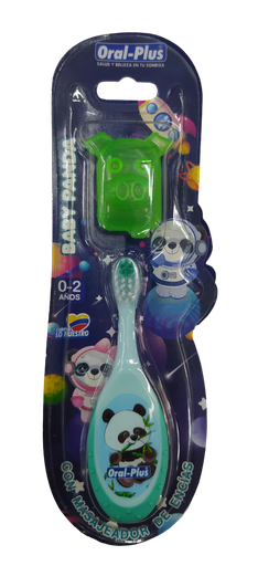 [2535] ACC Cepillo Panda Aguamarina 0-2 años  - Oral Plus