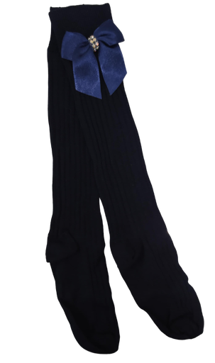 [2741] RM01 Media Española Azul Oscuro Talla: 4-6