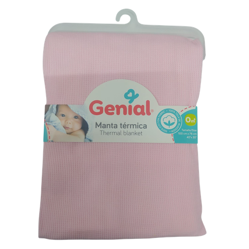 [2862] ACC Cobija termica 100*76cm GNBKG1S Rosado