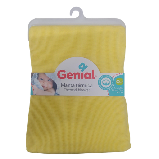 [2864] ACC Cobija termica 100*76cm GNBKG1S Amarillo