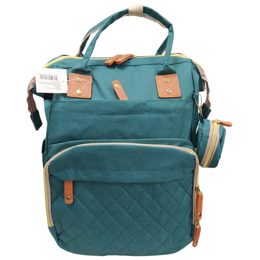 [3241] ACC Pañalera con puerto USB y monedero HS2025 VERDE