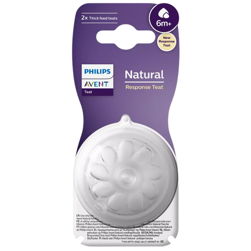 [3397] ACC Chupo Repuesto AVENT 6+ PHILIPS x2 Unidades Flujo #6
