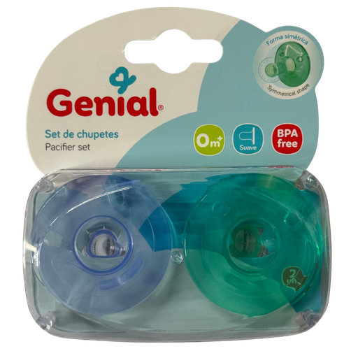 [3413] ACC Mamila GN9316B x2 Unidades Azul-Verde 0+