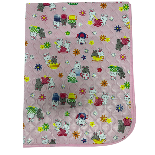 [3764] ACC Cambiador Plástico Plegable YM01 60cmx80cm Rosado