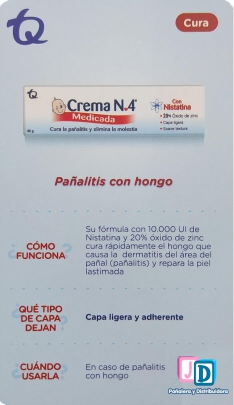 Crema #4 Medicada 30g