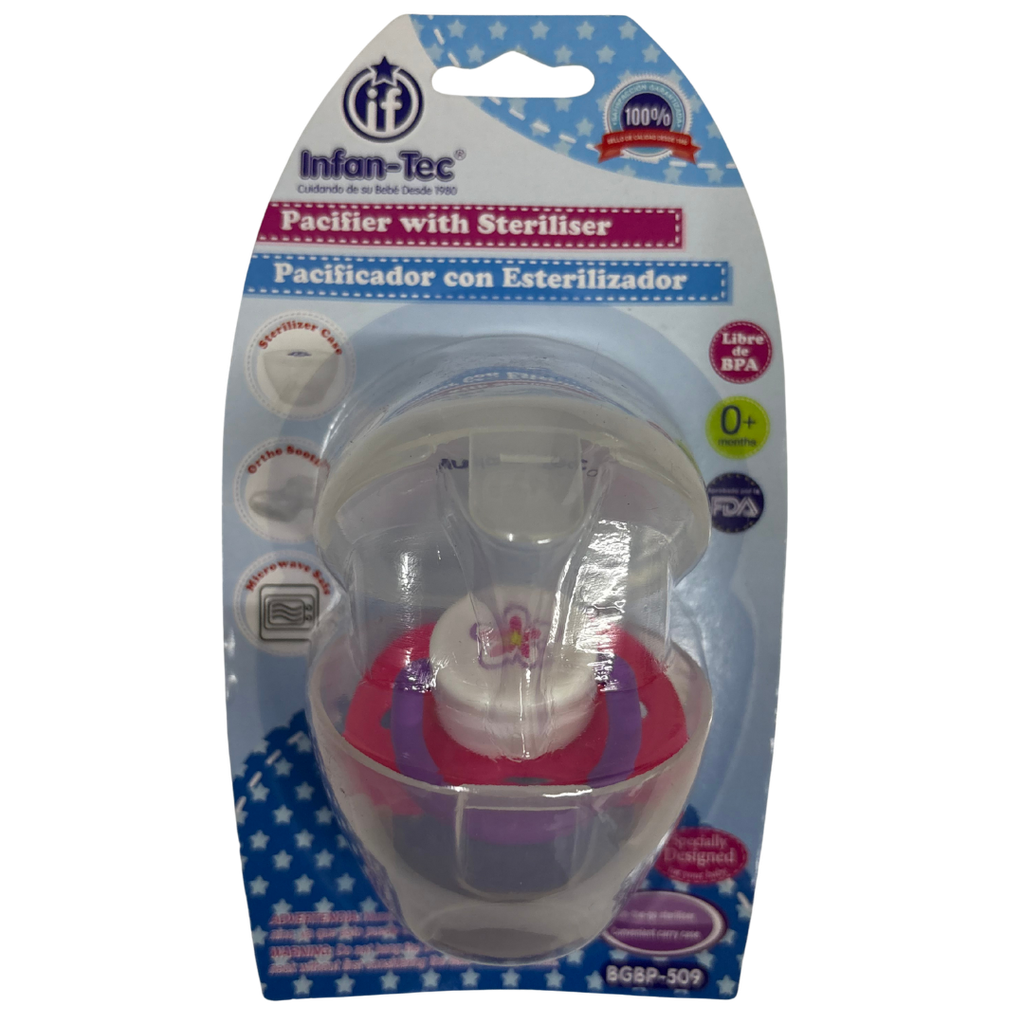ACC Mamila 0+ BGBP509 Rosado Con Esterilizador