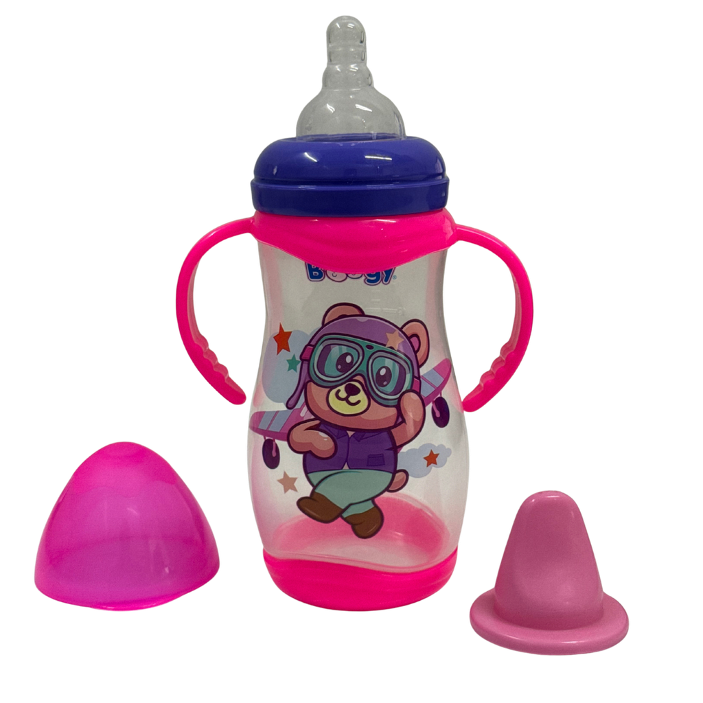 ACC Tetero 15onz 33305 Oso Fucsia