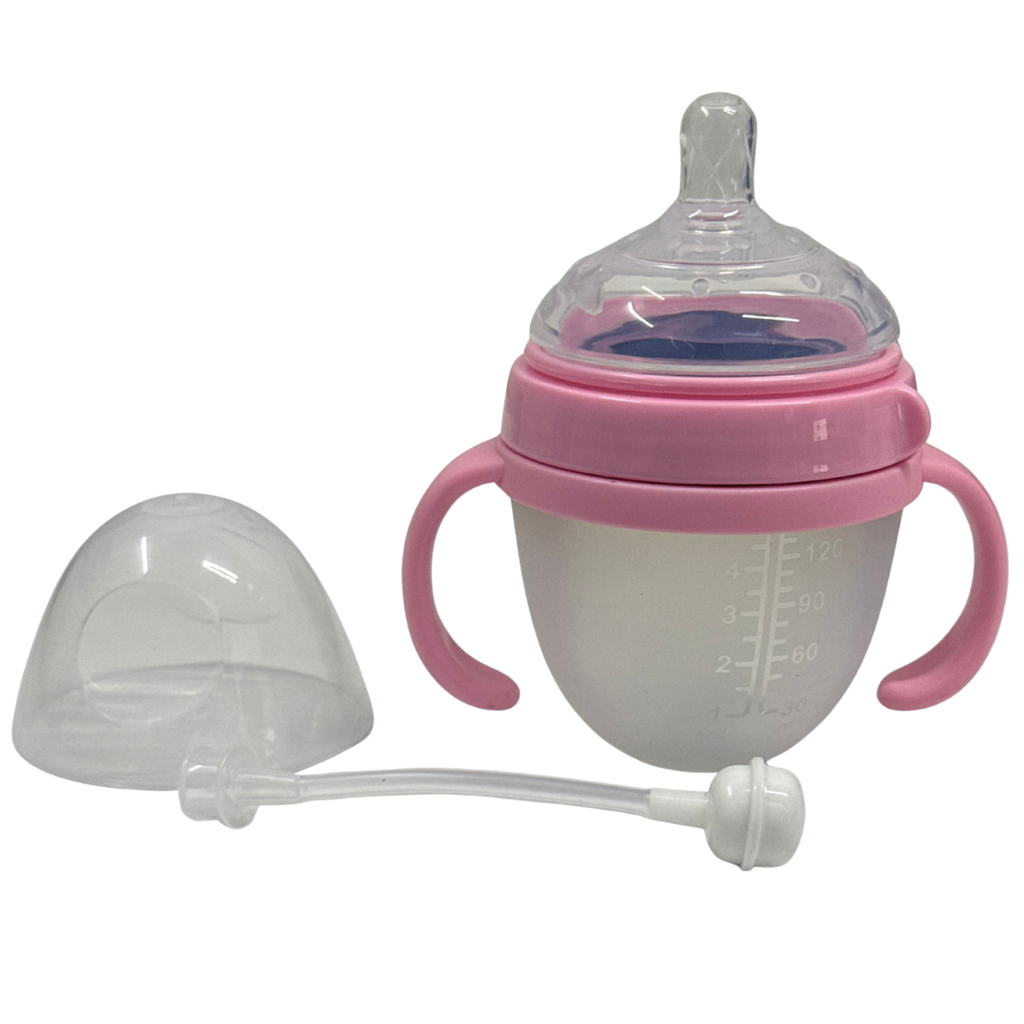 ACC Tetero de Silicona Valvula Antireflujo 2373 5onz Rosado