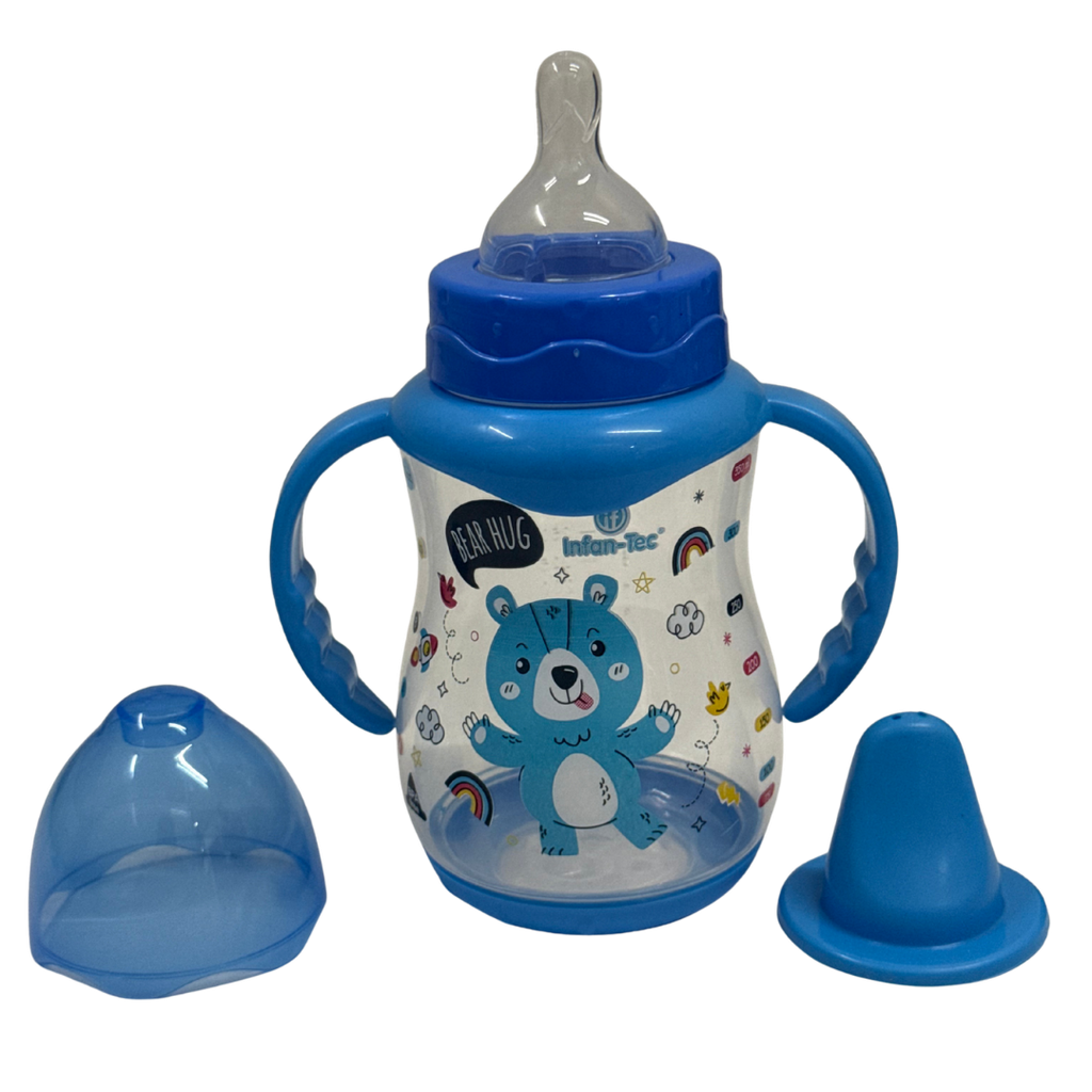 [3878] ACC Tetero 12onz BIP1364 Niño Oso Azul