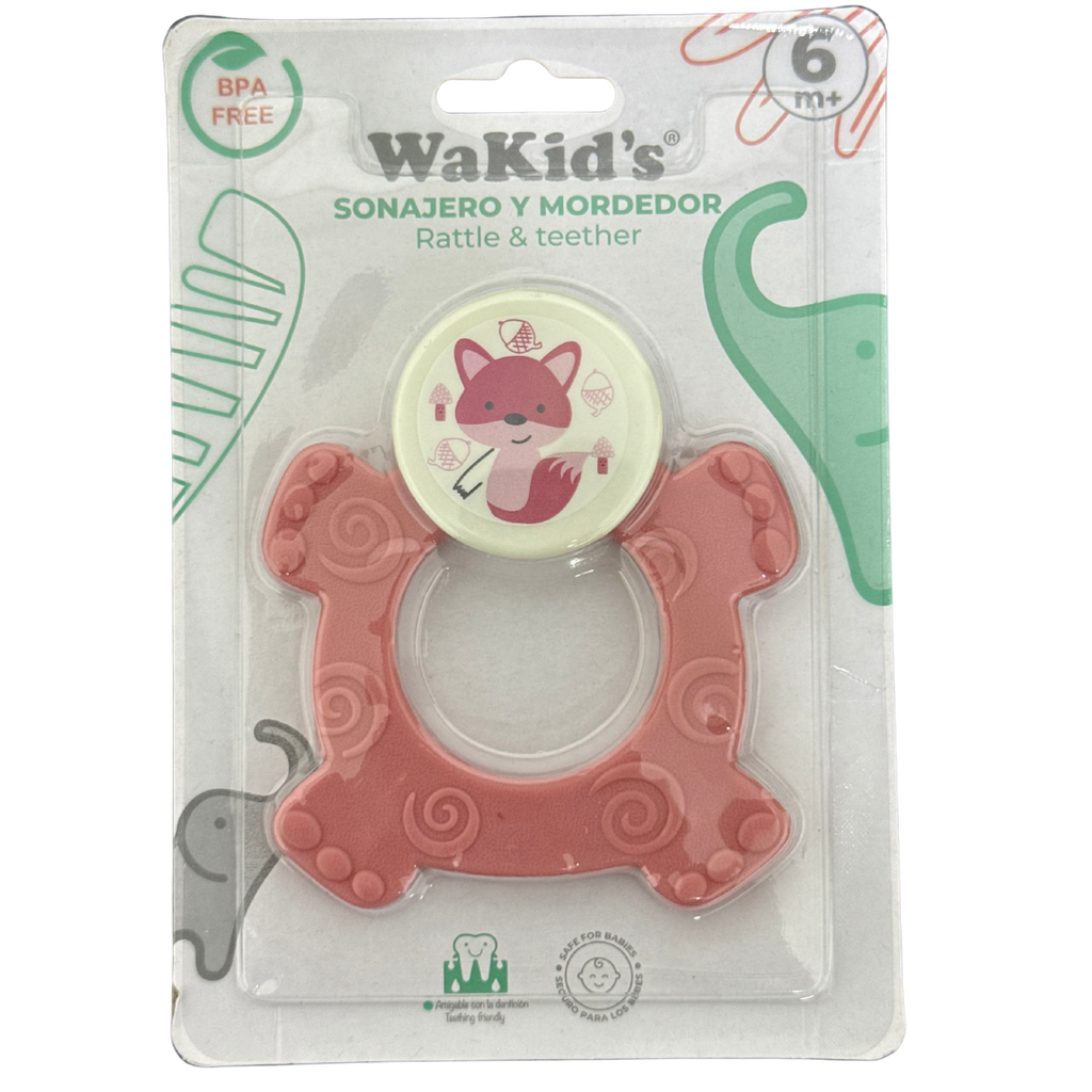 ACC Sonajero con Mordedor 6m+ A77766 Zorro Palo de Rosa