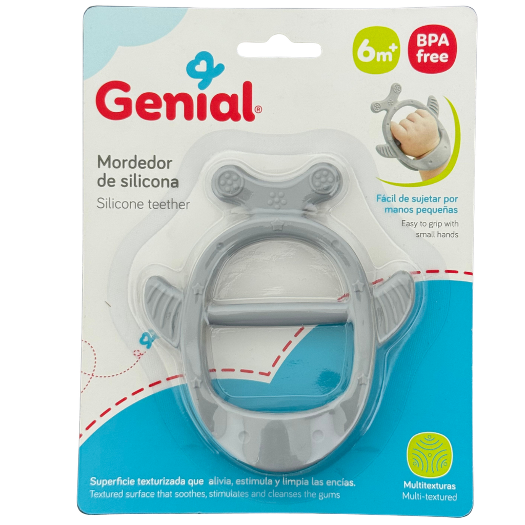 ACC Mordedor de Silicona 6m+ GNST298B Gris