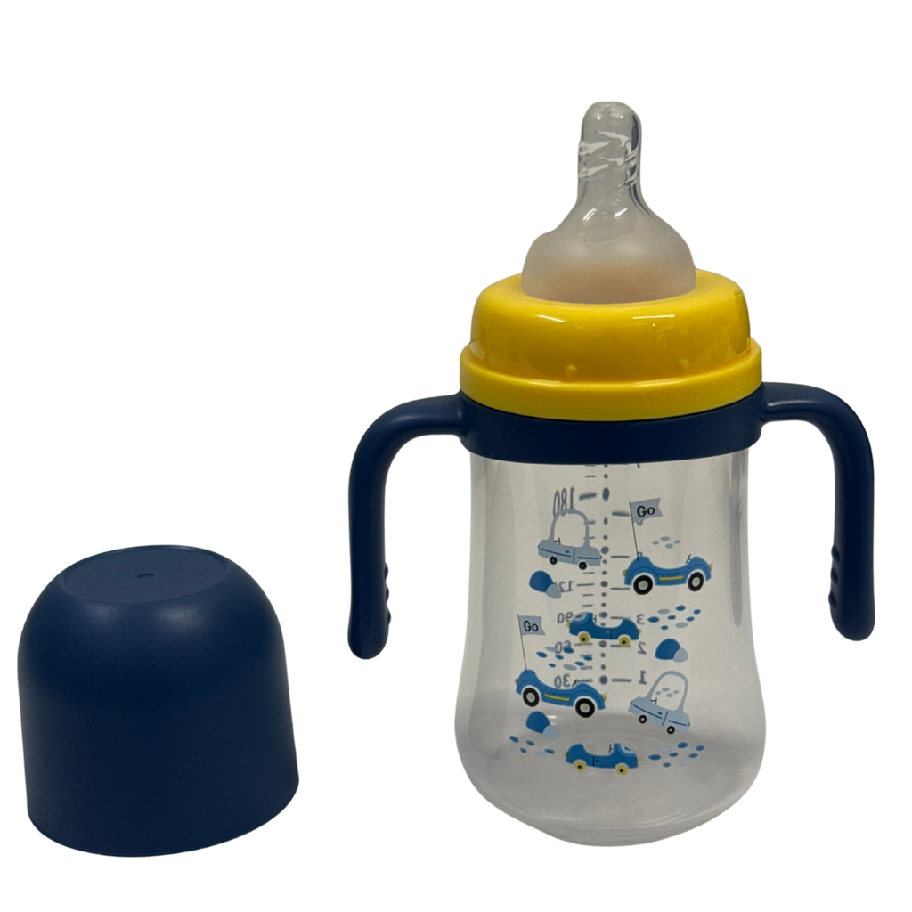 ACC Tetero 8onz 77713 1+ Carro Azul