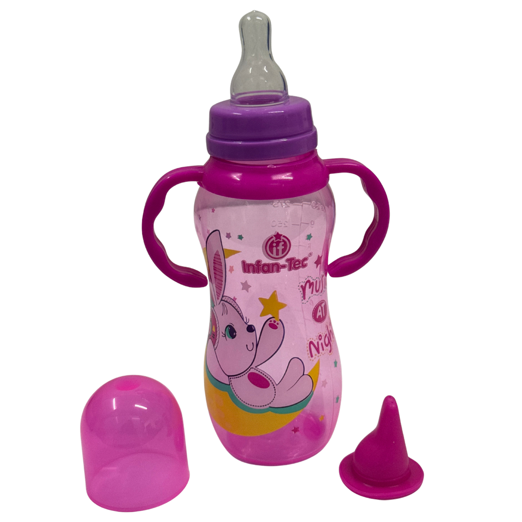 ACC Tetero 10onz BIP1244 3+ Coneja Fucsia