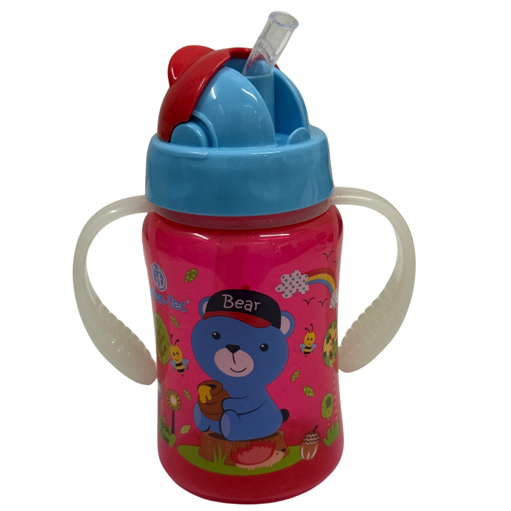 ACC Vaso Pitillo BIP1463 3+ Oso Rojo