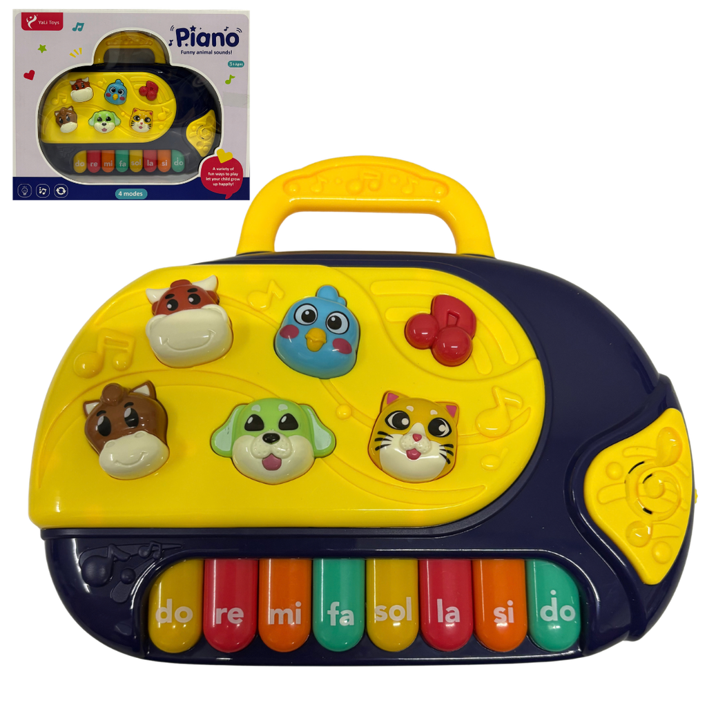 ACC Piano Musical GOH088 Rojo/Amarillo
