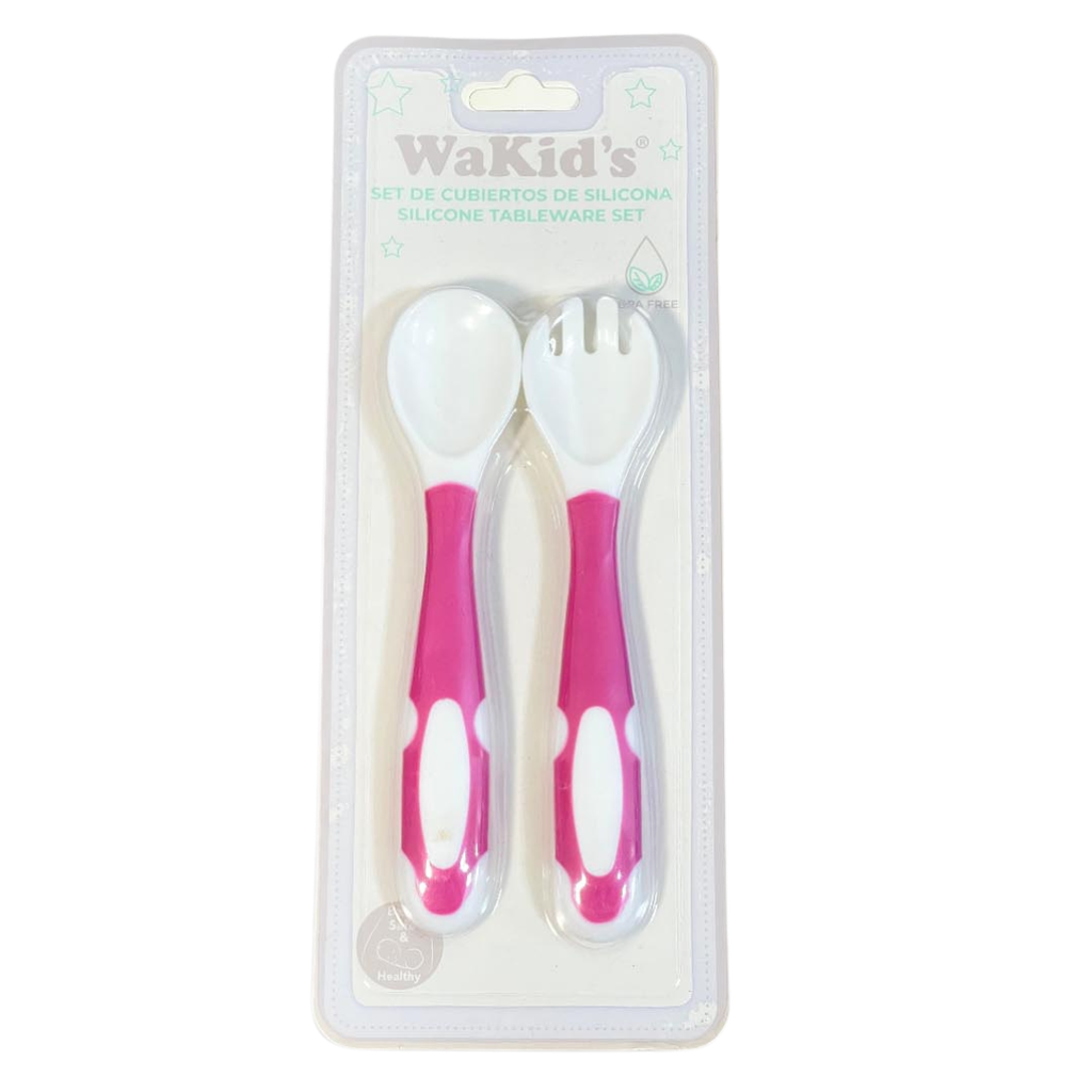 [4057] ACC Set de Cubiertos A77184 Fucsia