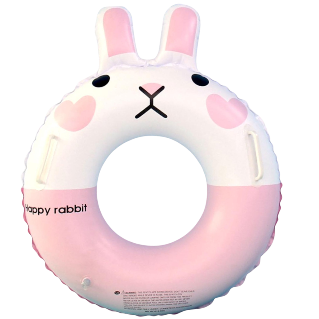 ACC Anillo Flotador GOH1751 Blanco/Rosado 60cm