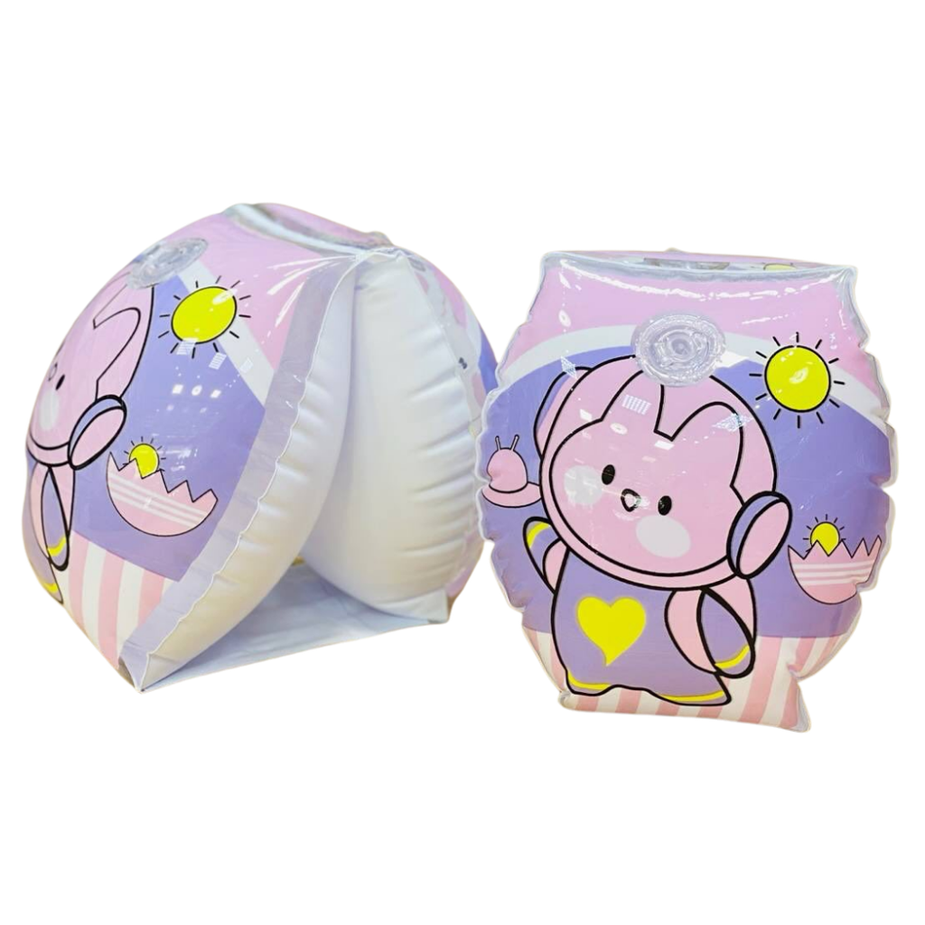 [4132] ACC Anillo Flotador de Brazo GOH173 Conejo Rosado 22cm