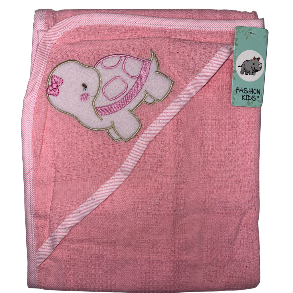 ACC Cobija de Hilo Bordada 90*70cm 4081 Tortuga Rosada