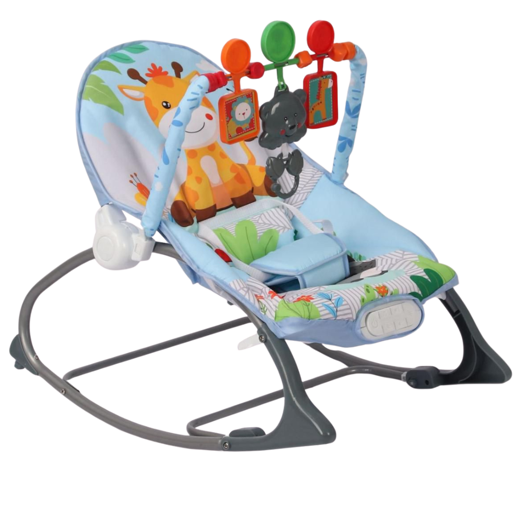 ACC Silla Mecedora Vibradora Musical NG422 Azul