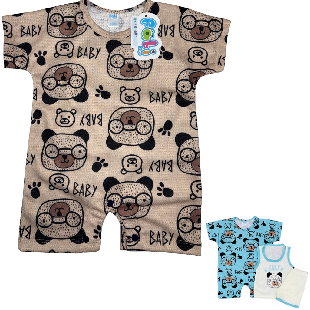 R0459 Conjunto x3 Piezas Eco Cafe Talla: Unica 