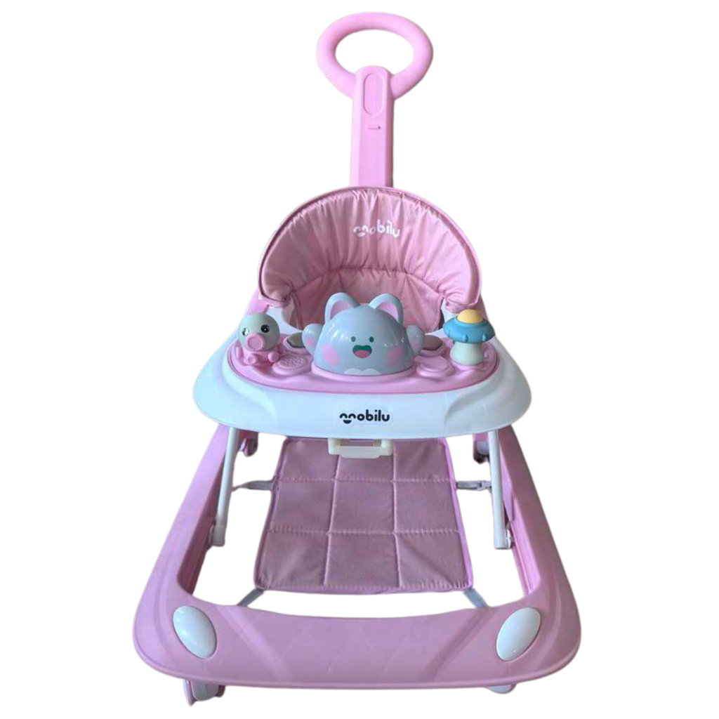 ACC Andadera Caminador Posapies MBW006 Gato Rosado/Blanco