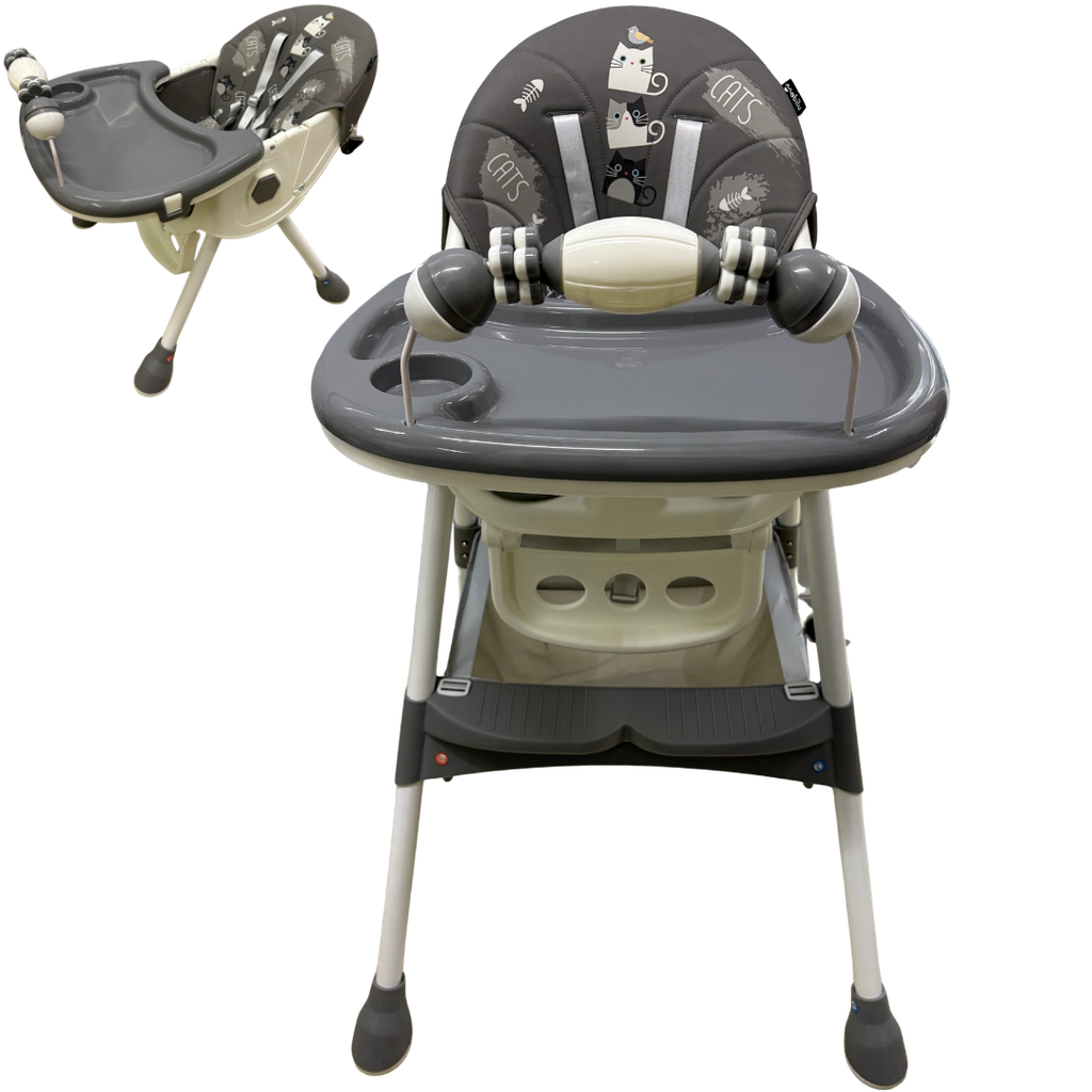 ACC Silla Comedor SCM770 Gatos/Gris