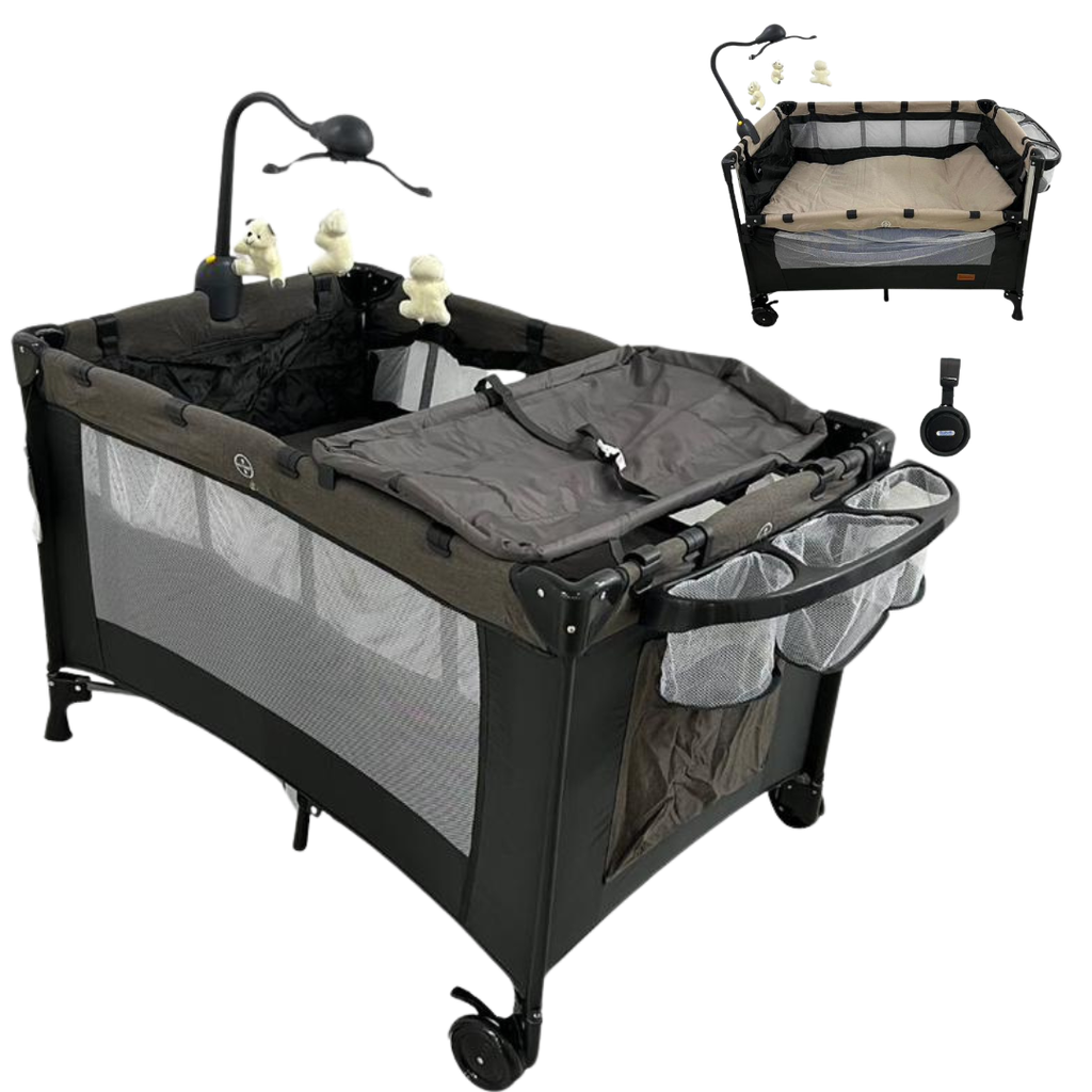 ACC Corral Colecho Bluetooth ASTURIAS3 Gris 111*75*75cm